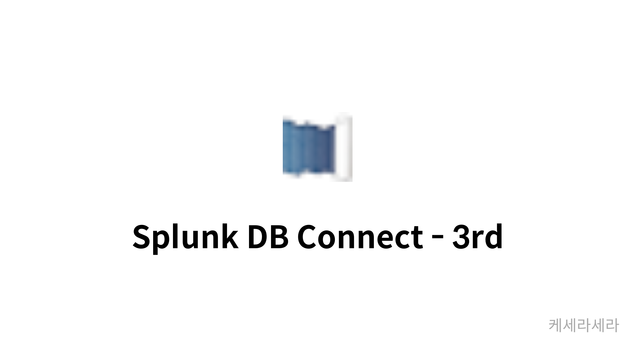 Splunk DB Connect 3rd Mysetting Splunk db connect 3rd mysetting